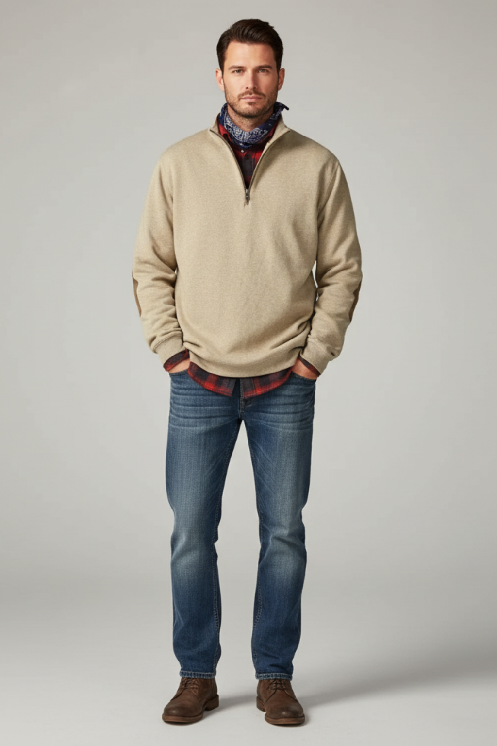 Men’s Half Zip Sweater
