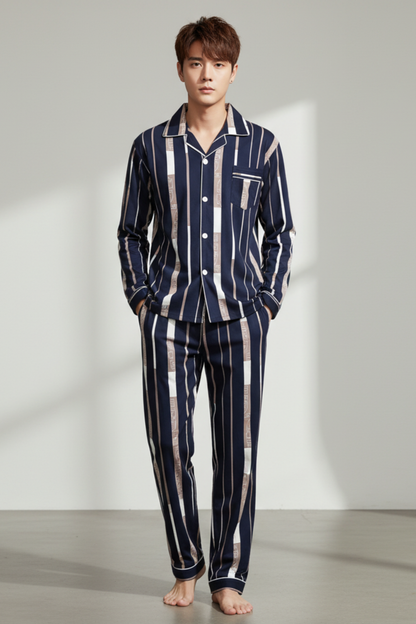 Men’s Long Sleeve Pajama Set