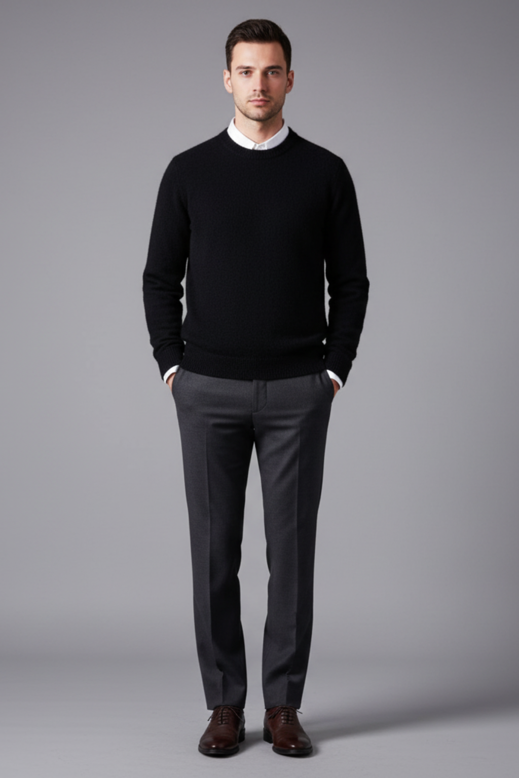 Men’s Oversized Fibre-Blend Sweater