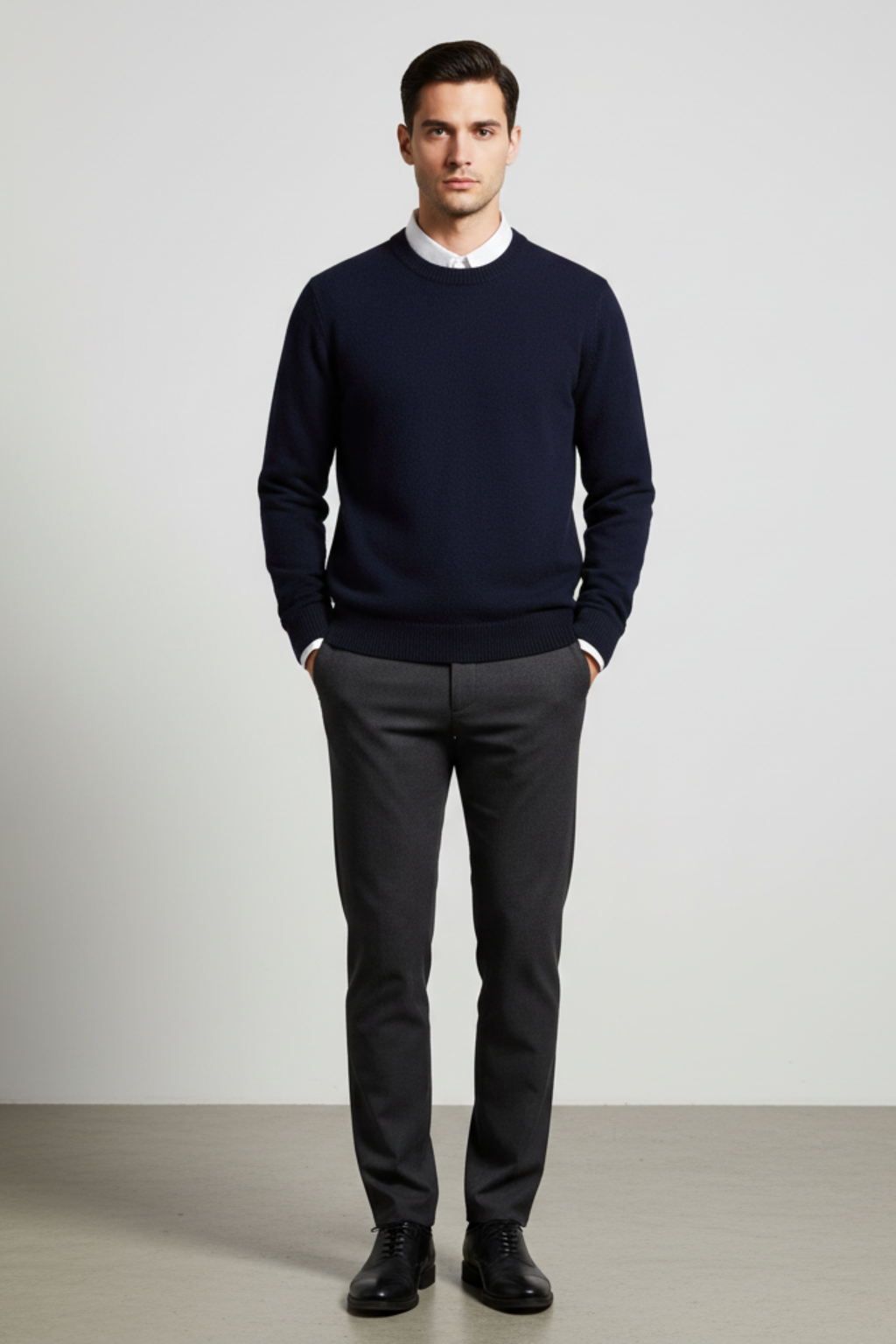 Men’s Oversized Fibre-Blend Sweater