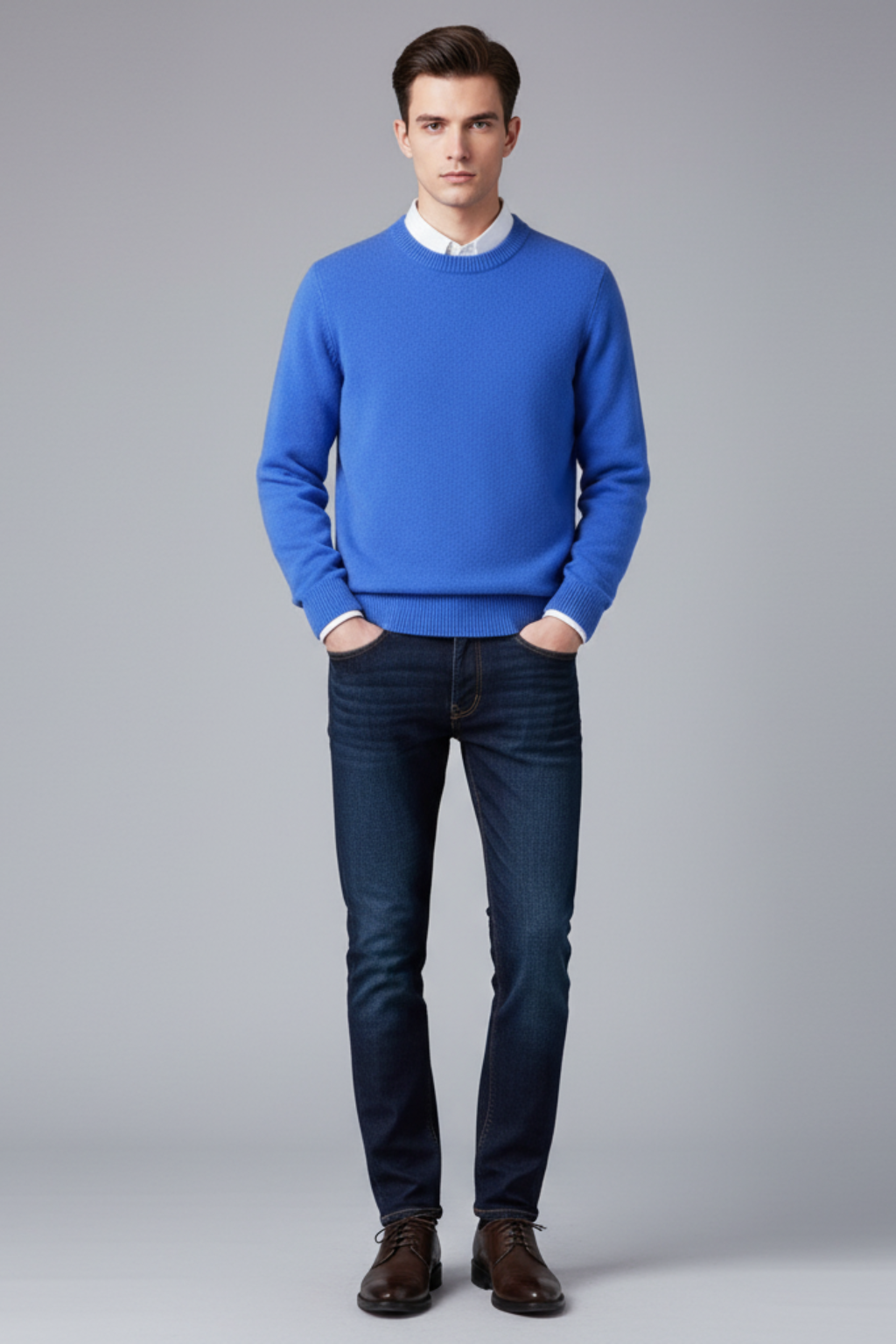 Men’s Oversized Fibre-Blend Sweater