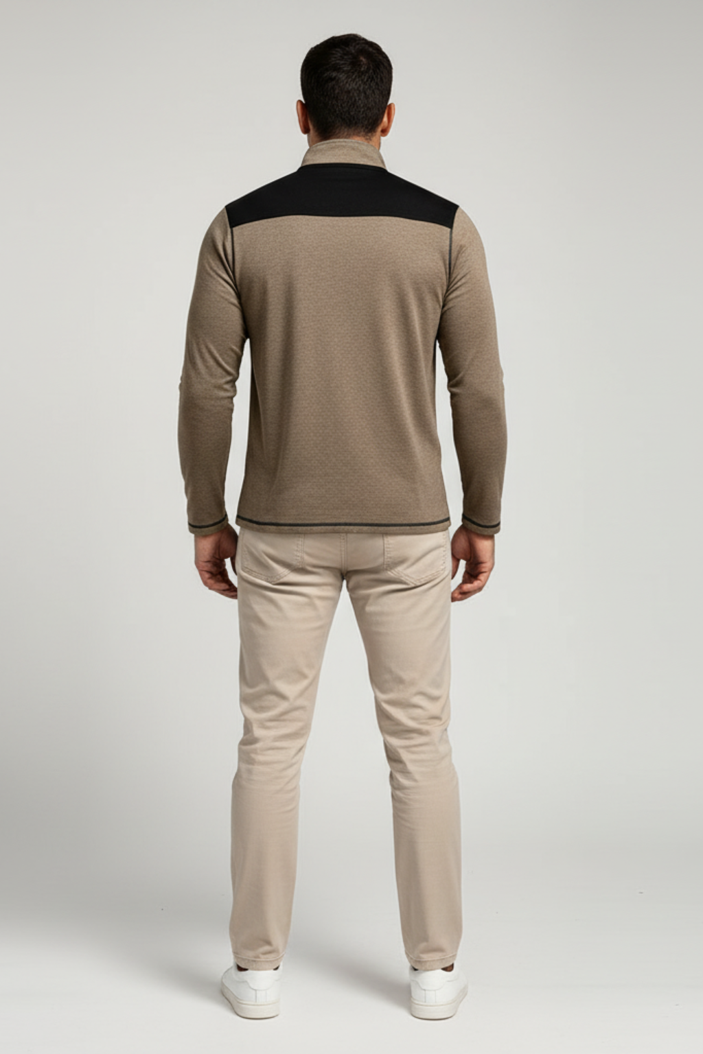 Men’s Slim Fit Half Zip Pullover