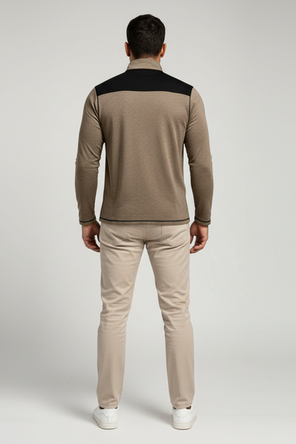 Men’s Slim Fit Half Zip Pullover