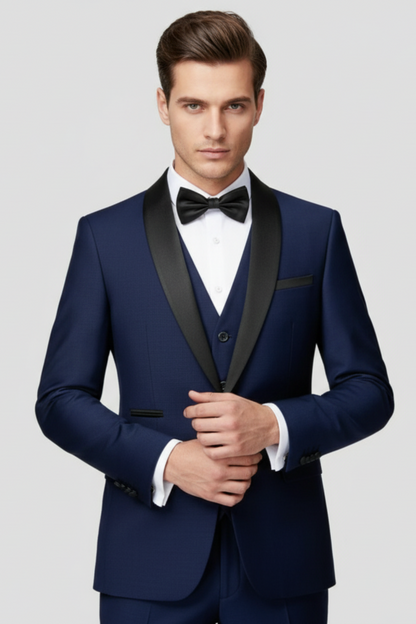 Men’s Tuxedo Three-Piece Suit
