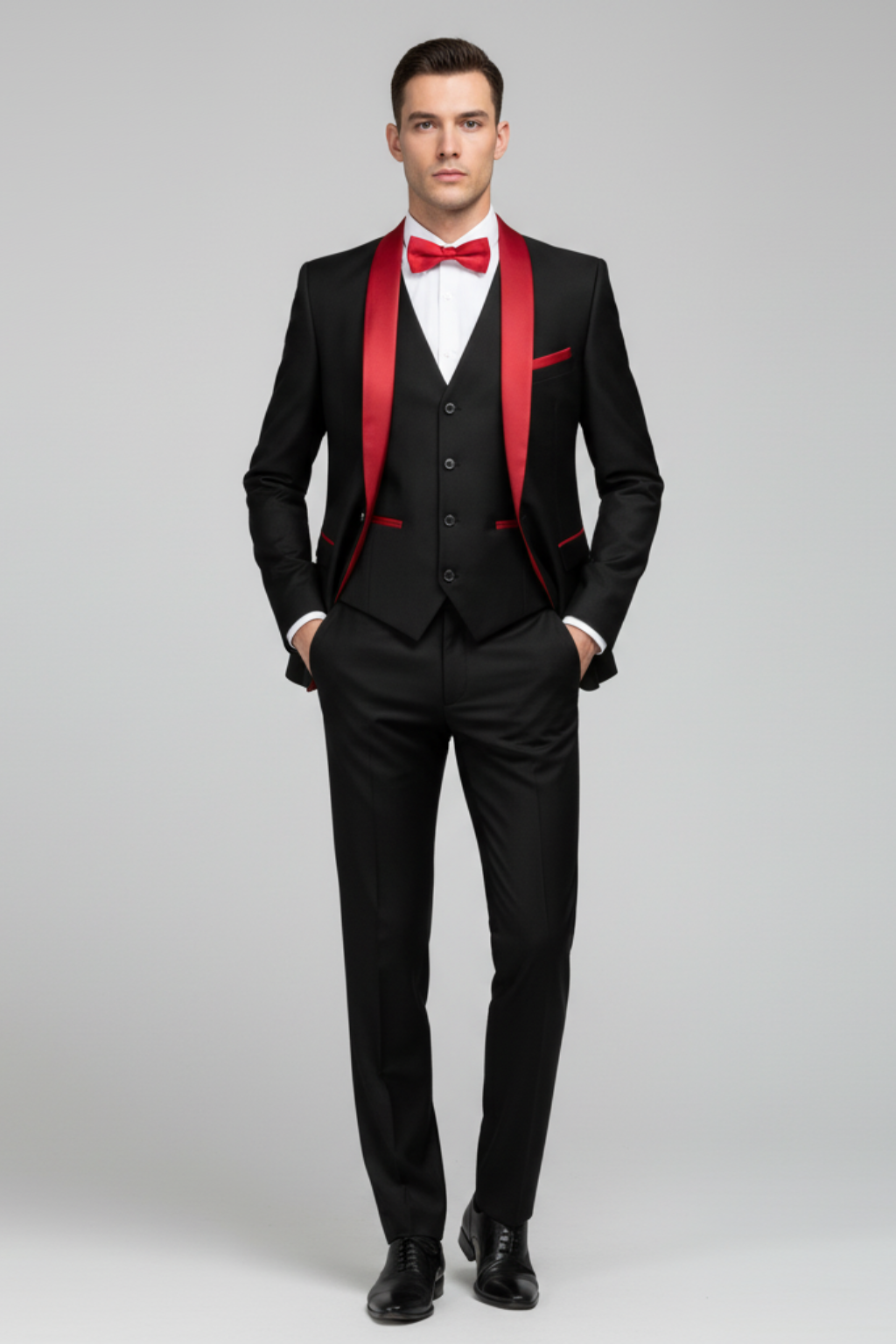 Men’s Tuxedo Three-Piece Suit