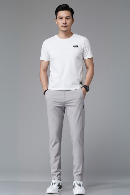 Men’s Ultra-Thin Slim Straight Pants