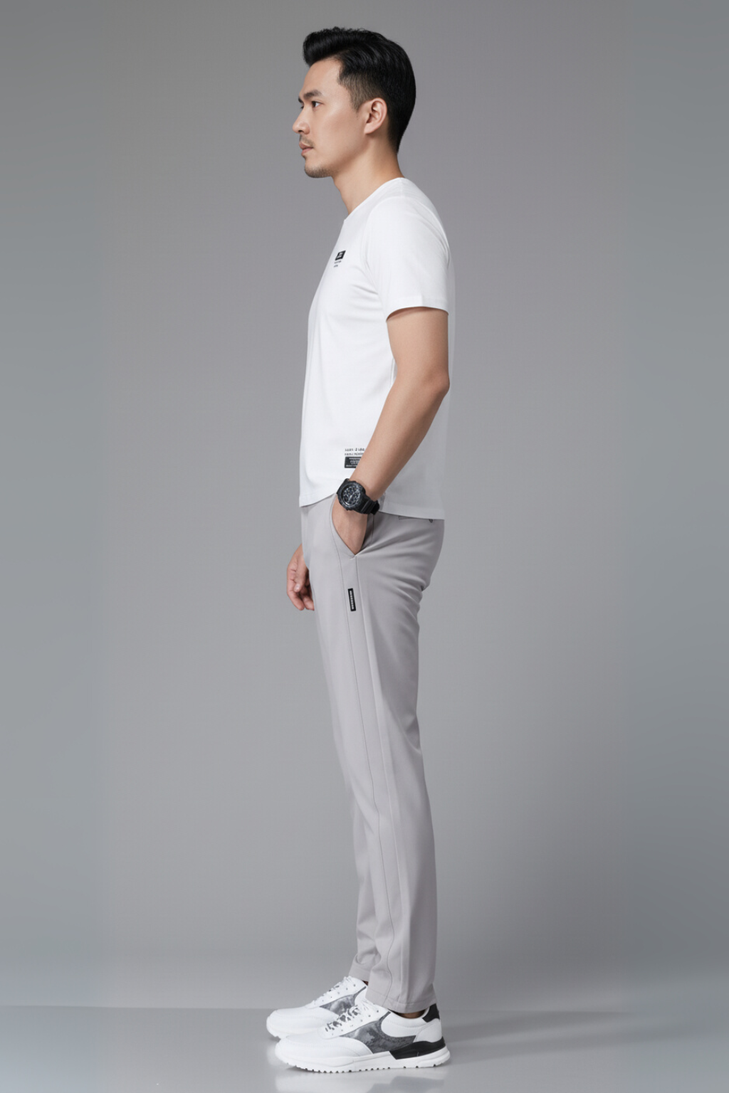 Men’s Ultra-Thin Slim Straight Pants