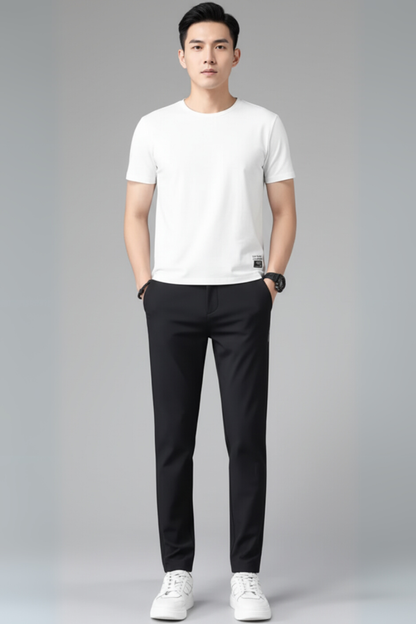 Men’s Ultra-Thin Slim Straight Pants