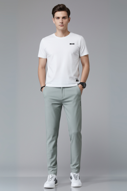 Men’s Ultra-Thin Slim Straight Pants