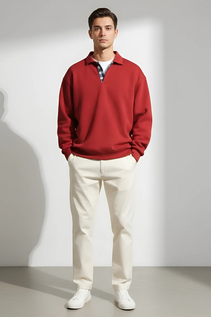 Men’s V-Neck Sweatshirt