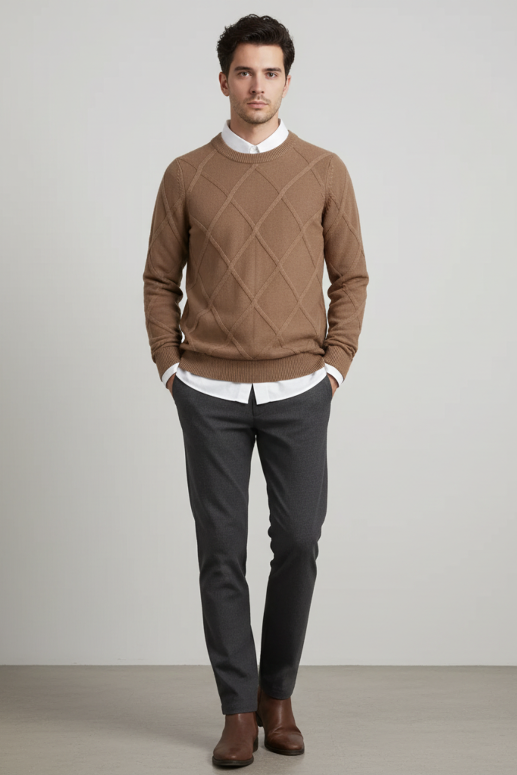 Men’s Wool Blend Sweater