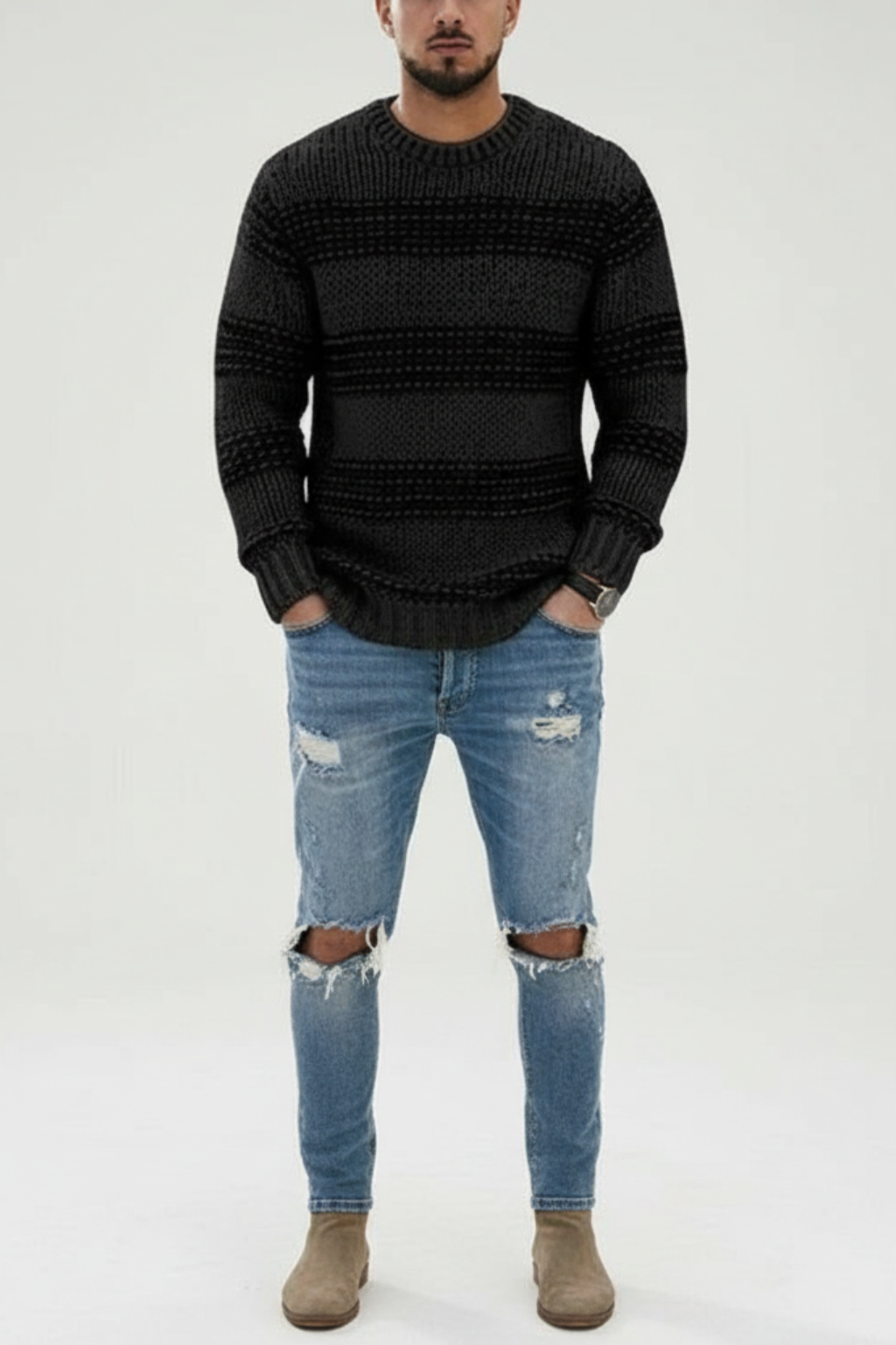 Men’s Wool Knit Sweater