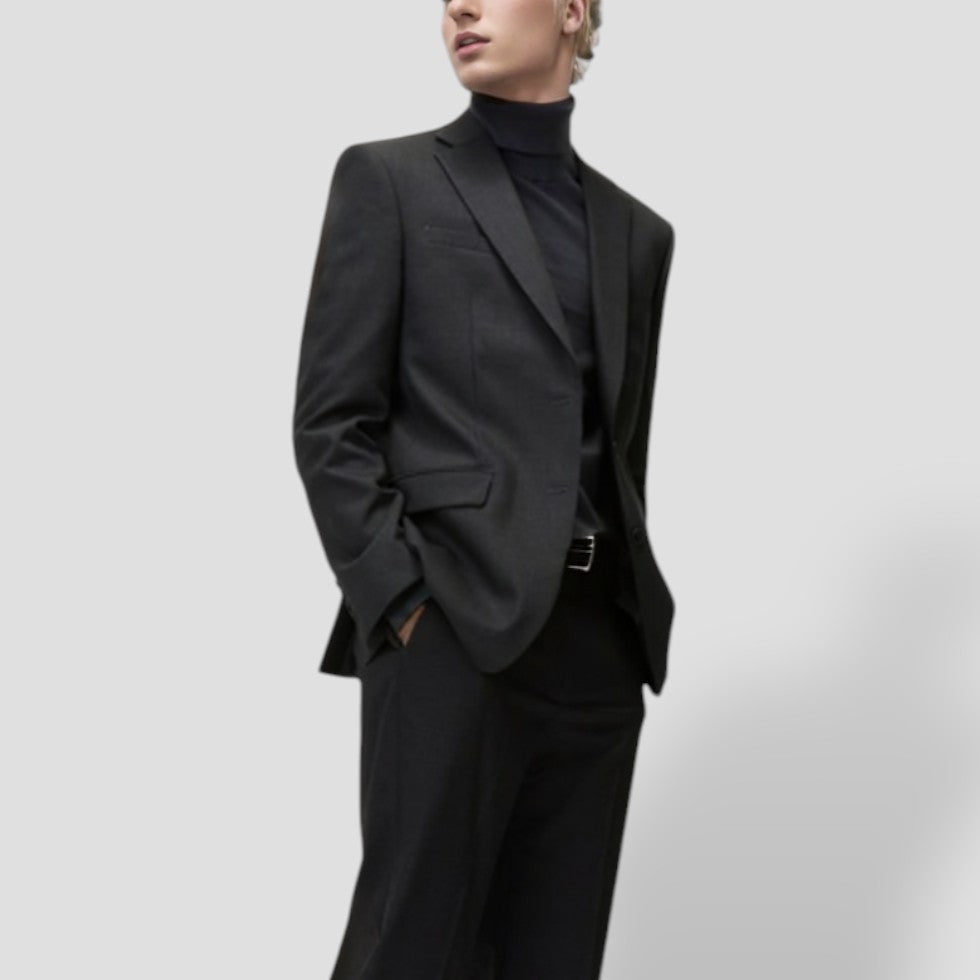 Men’s Elegant Two-Button Suit Jacket