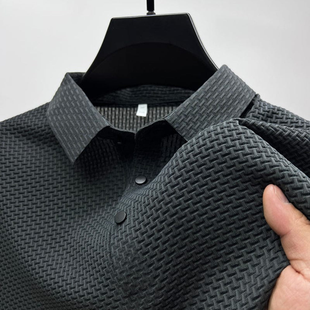 Men's Comfortable Lightweight Polo Tee Shirt - BritishElegance