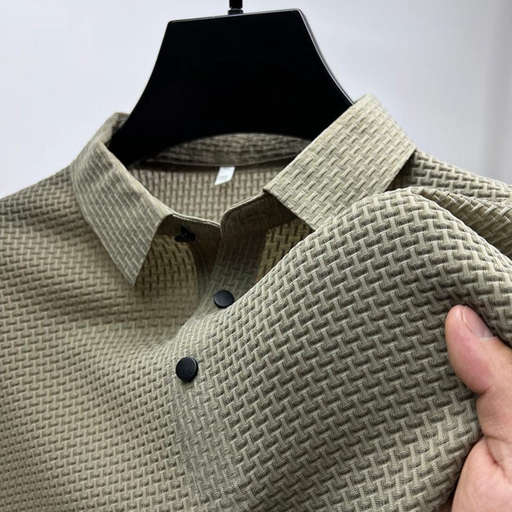 Men's Comfortable Lightweight Polo Tee Shirt