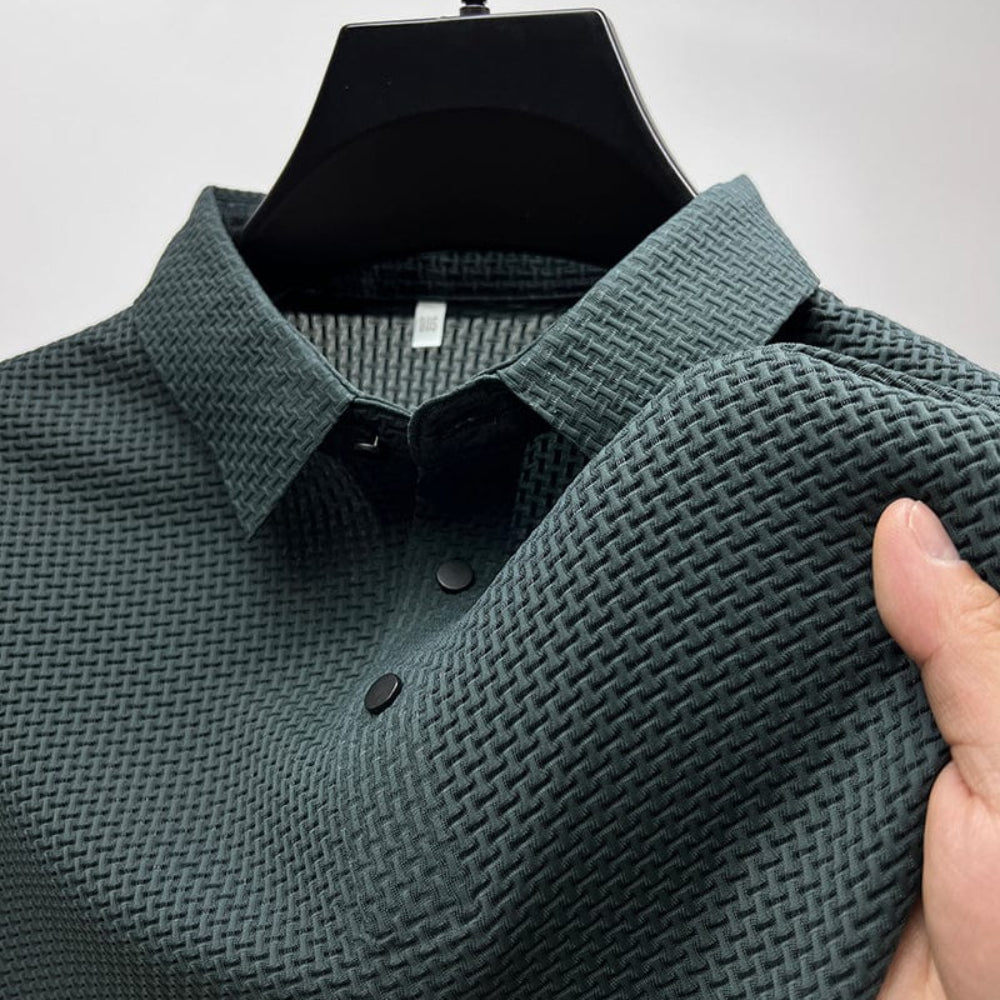 Men's Comfortable Lightweight Polo Tee Shirt