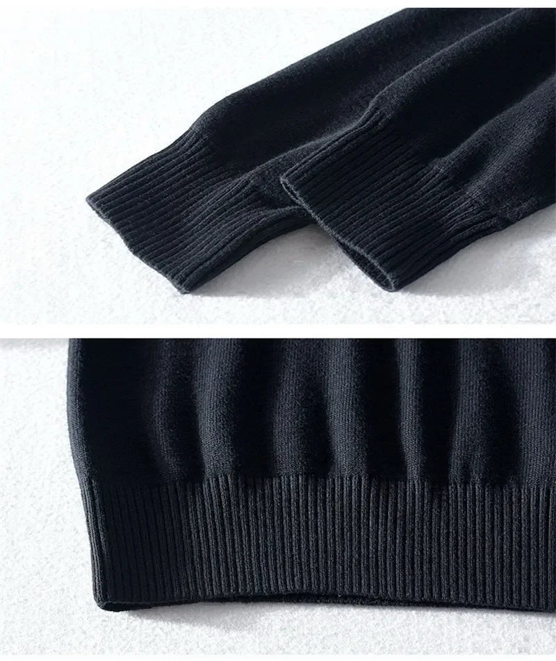 Men’s Textured Zip-Up Cardigan