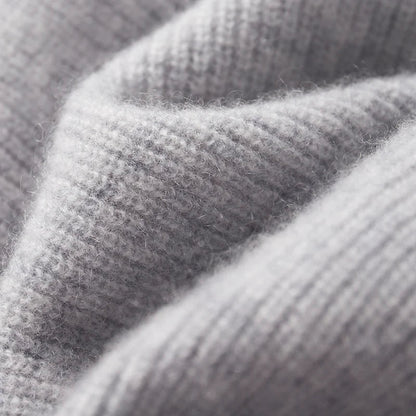 Men’s Textured Knit Zip Hoodie