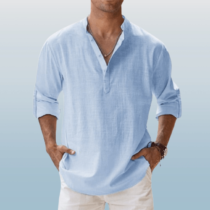Classic Fit Men's Long Sleeve Shirt