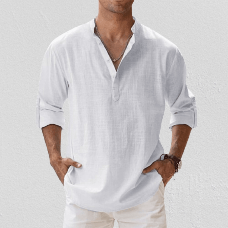 Classic Fit Men's Long Sleeve Shirt