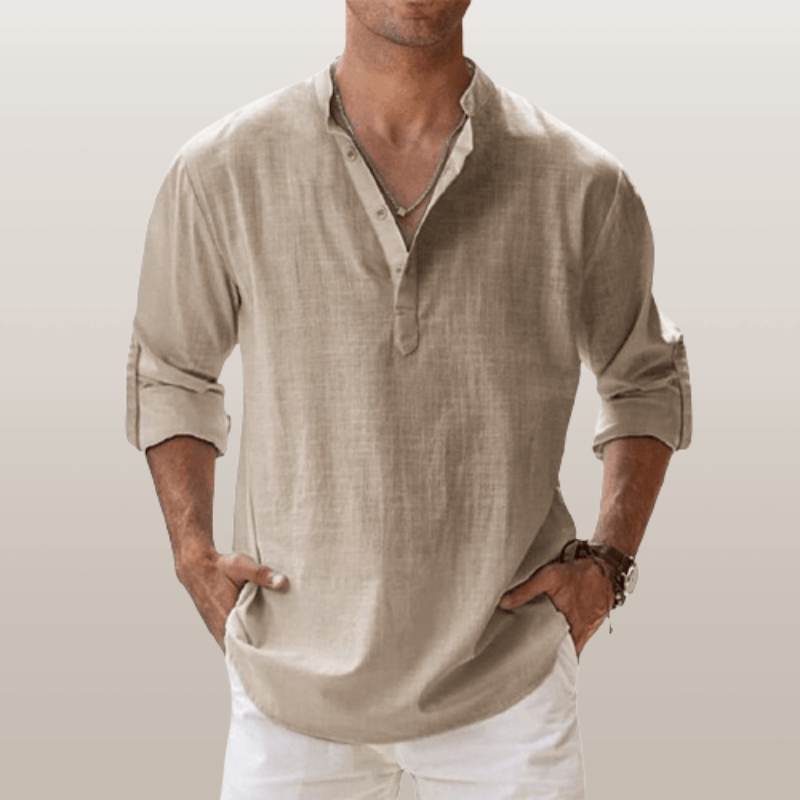 Classic Fit Men's Long Sleeve Shirt