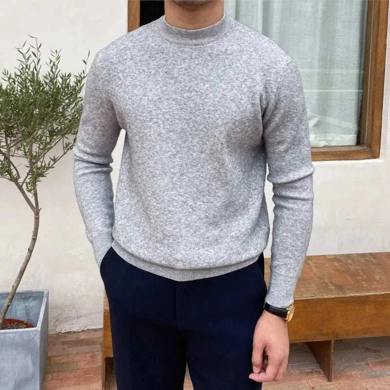 Michael | Men's Slim Fit Elegant Knit Sweater