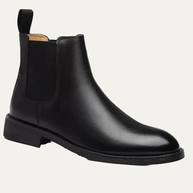 Men’s Sleek Leather Chelsea Boots