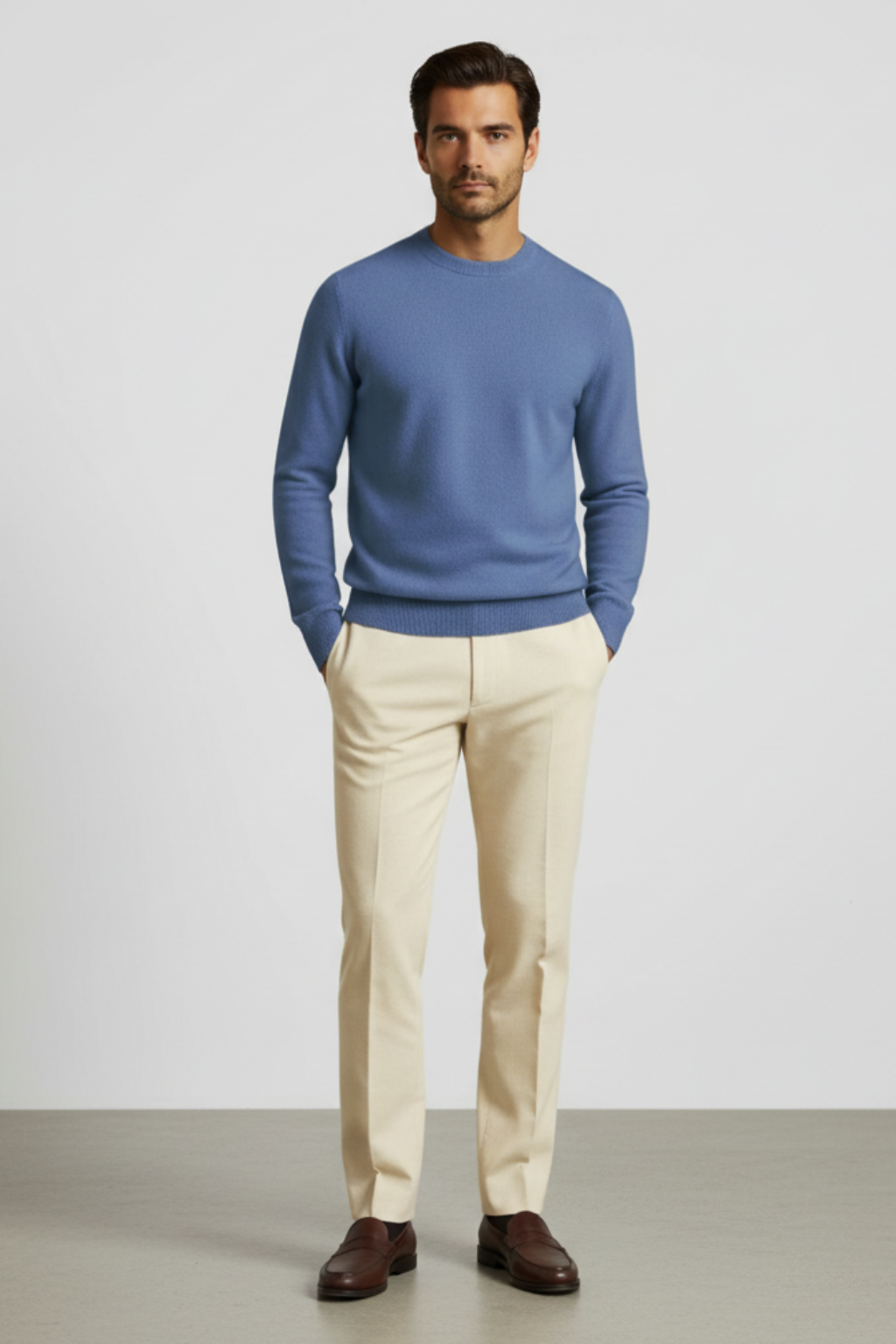 Men’s Classic Crew Knit Jumper