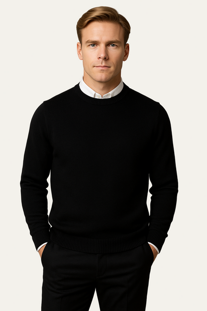 Men’s Refined Knit Crewneck Pullover