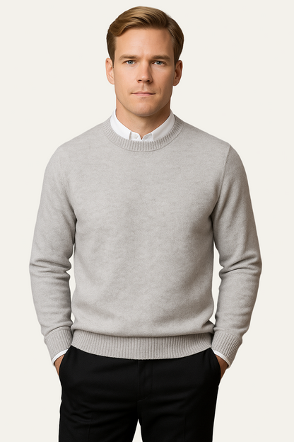 Men’s Refined Knit Crewneck Pullover