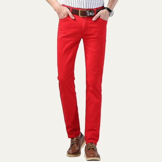 Men’s Slim-Fit Casual Trousers