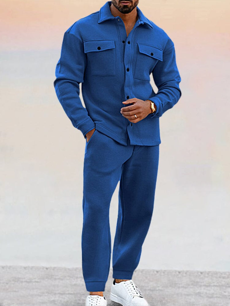 Men's Classic 2-Piece Button Down Suit