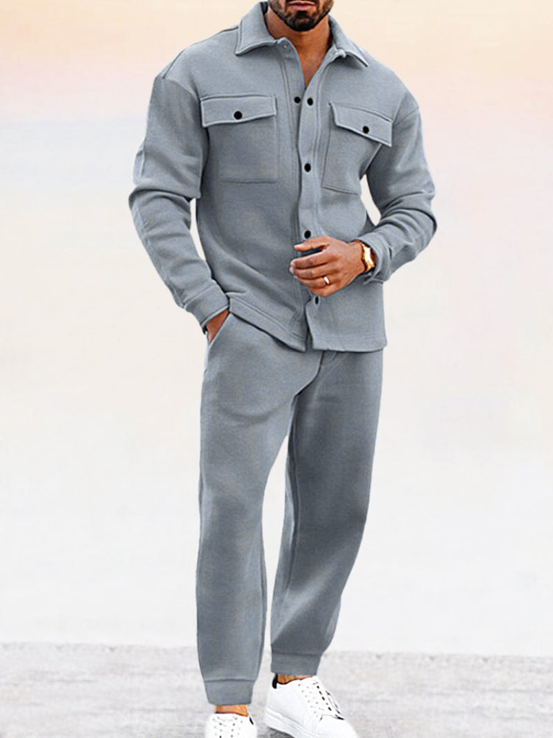 Men's Classic 2-Piece Button Down Suit