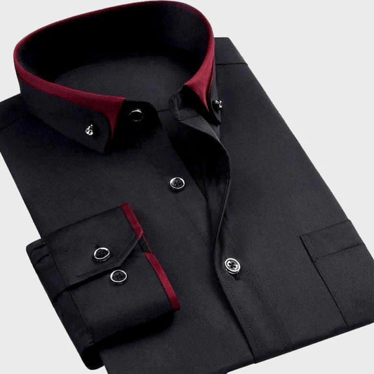 Classic Comfortable Men's Button Down Shirt - BritishElegance