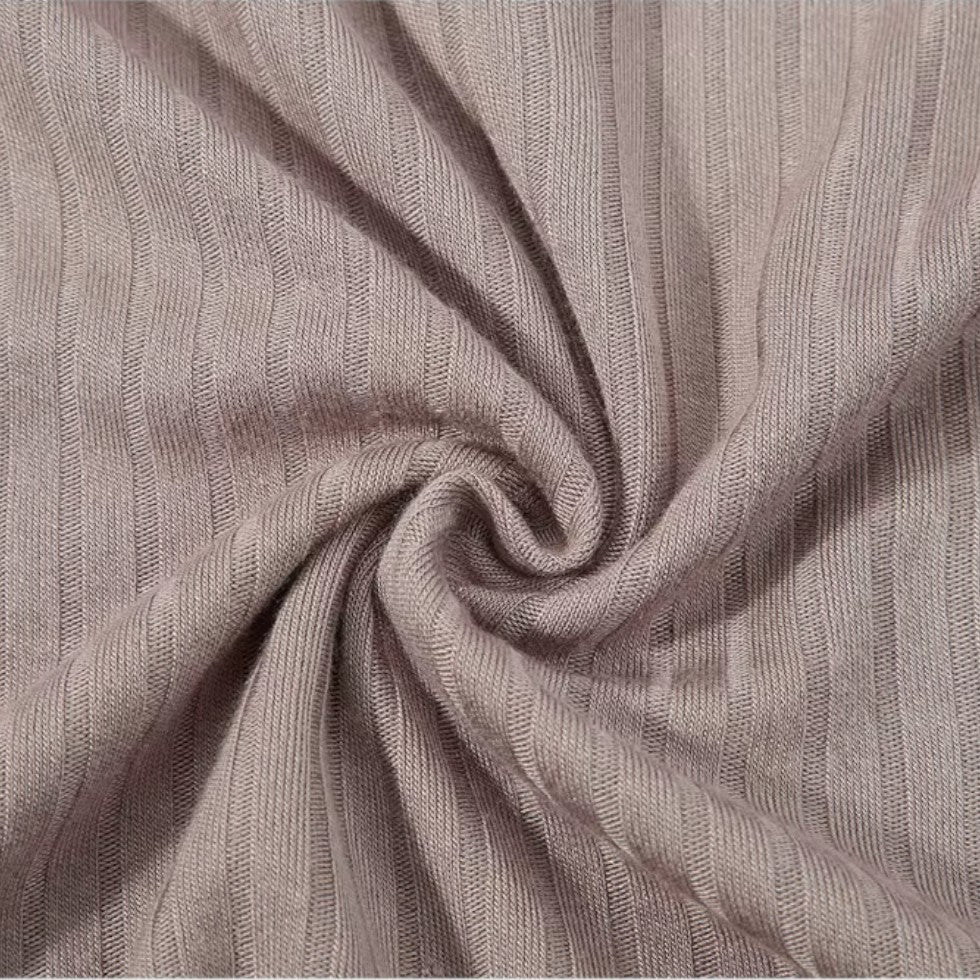 Men's Cotton Long Sleeve Polo Shirt Slim Fit V-Neck Ribbed Top