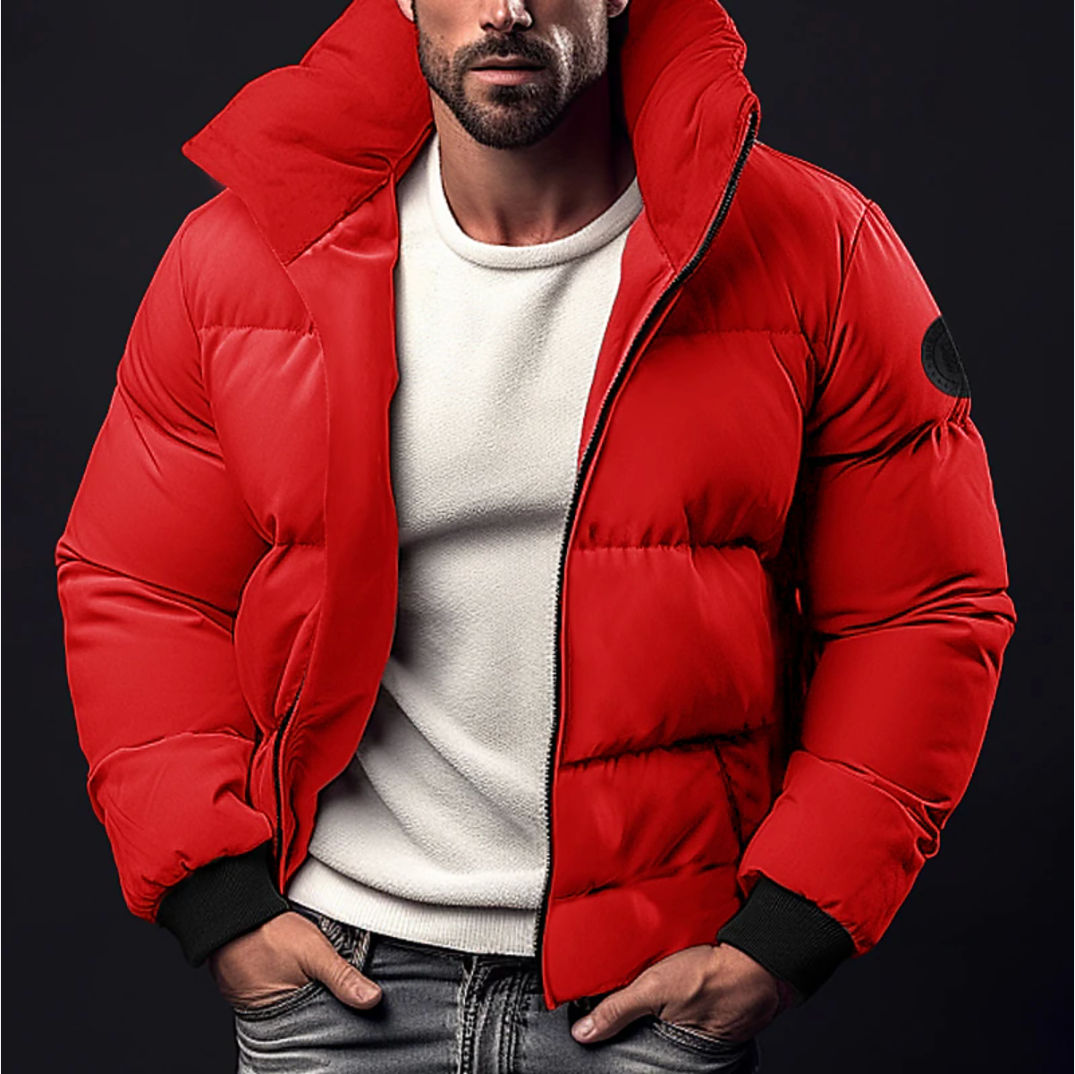 Warm Waterproof Men's Parka Jacket - BritishElegance