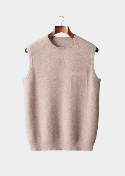 Men’s Ribbed Crewneck Sweater Vest