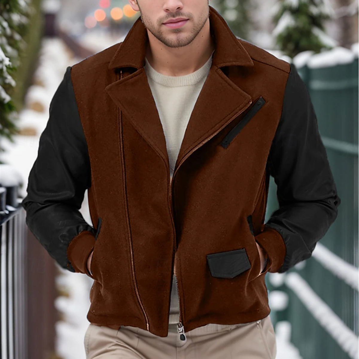 Warm Men's Thermal Parka Jacket