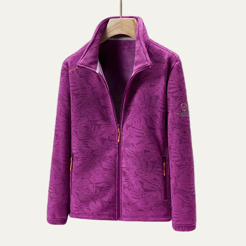 Men’s Textured Zip-Up Jacket