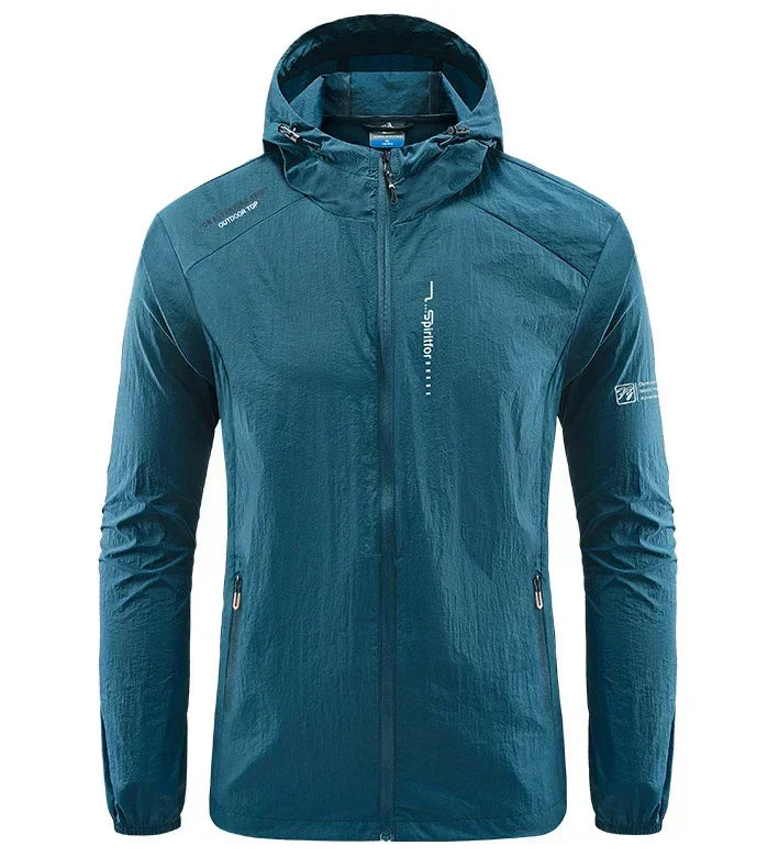 Waterproof Hooded Coat for Men - BritishElegance