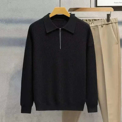 Robert | Men's Half-Zip Knitted Sweater