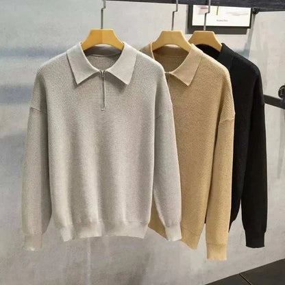 Robert | Men's Half-Zip Knitted Sweater