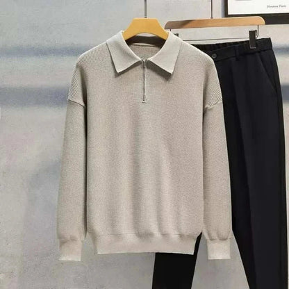 Robert | Men's Half-Zip Knitted Sweater