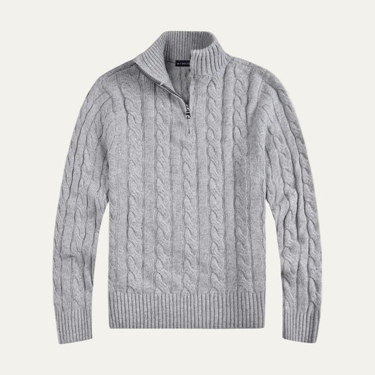 Men’s Cable Knit Casual Sweater