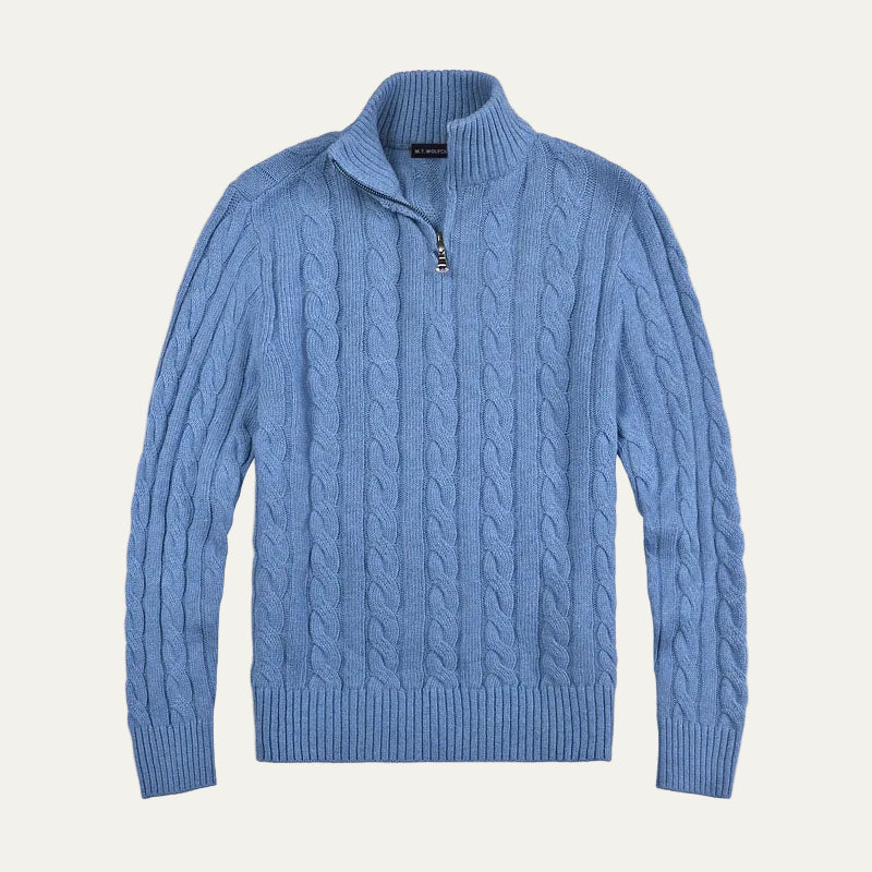 Men’s Cable Knit Casual Sweater