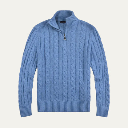 Men’s Cable Knit Casual Sweater