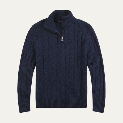 Men’s Cable Knit Casual Sweater