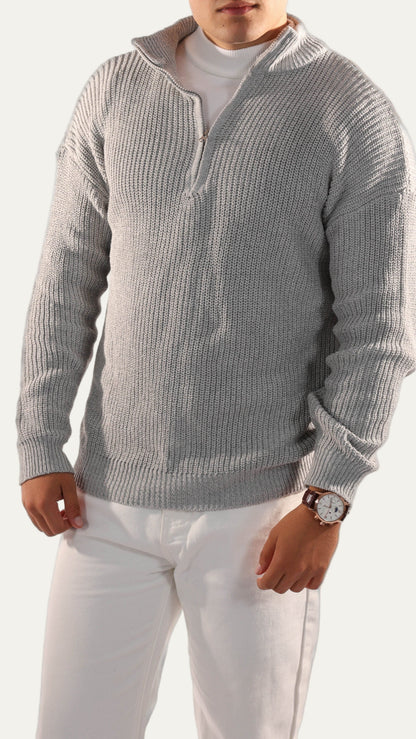 Men’s Classic Quarter-Zip Jumper