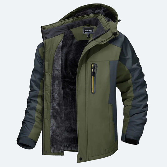 Thermal Insulated Men's Winter Parka Coat - BritishElegance