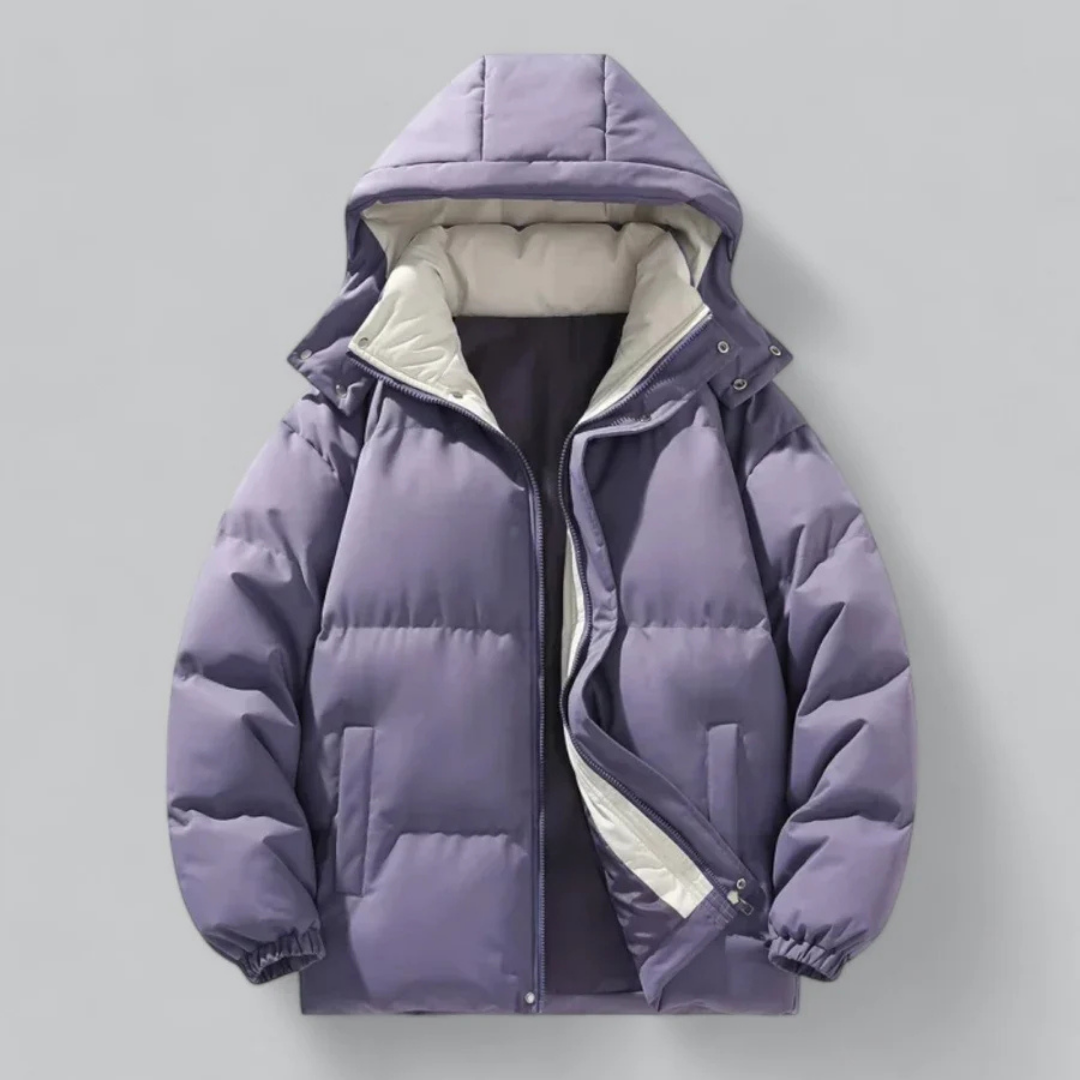 Blake | Stylish Men’s Warm Puffer Jacket with Hood for Winter